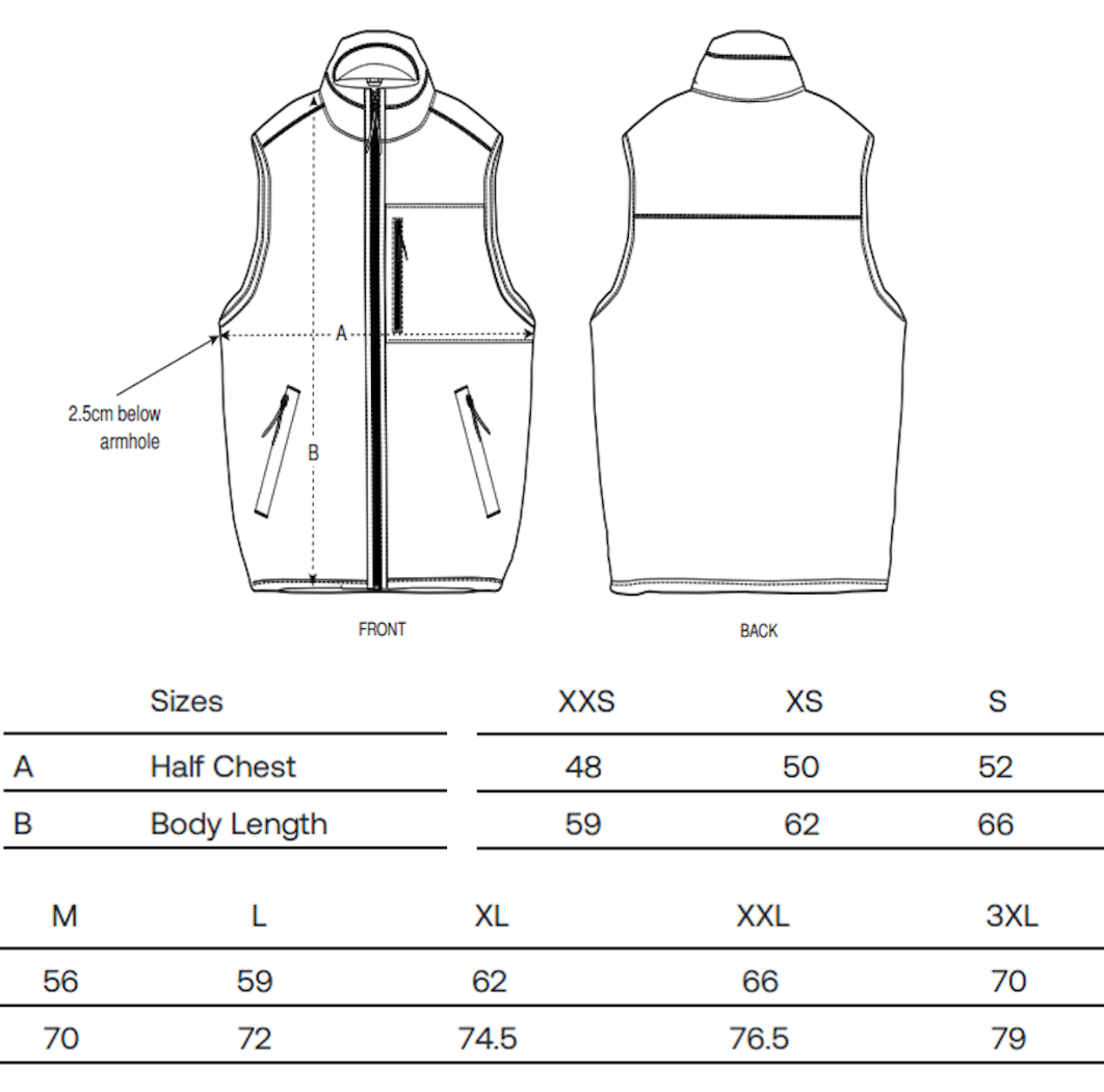 9WERKS Logo Gilet Jacket, black