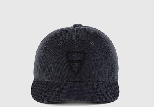 9WERKS Logo Cord Cap, Black