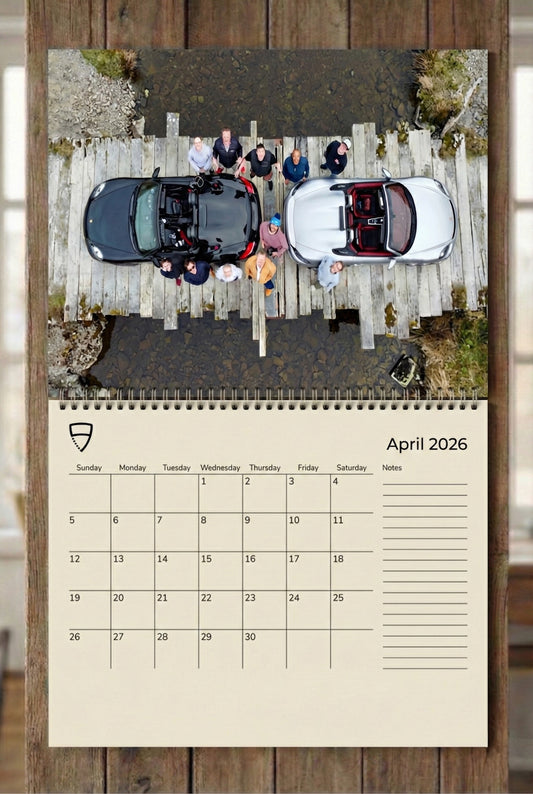 2026 9WERKS A3 Calendar