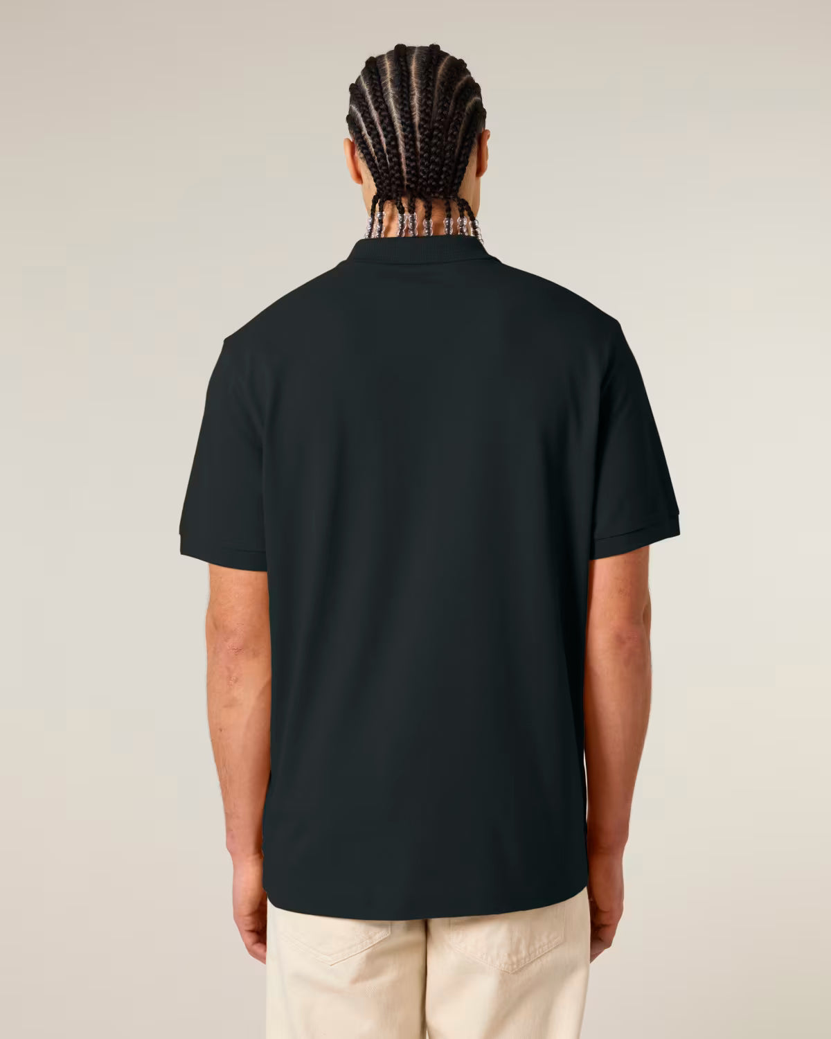 9WERKS Logo Polo Shirt, black